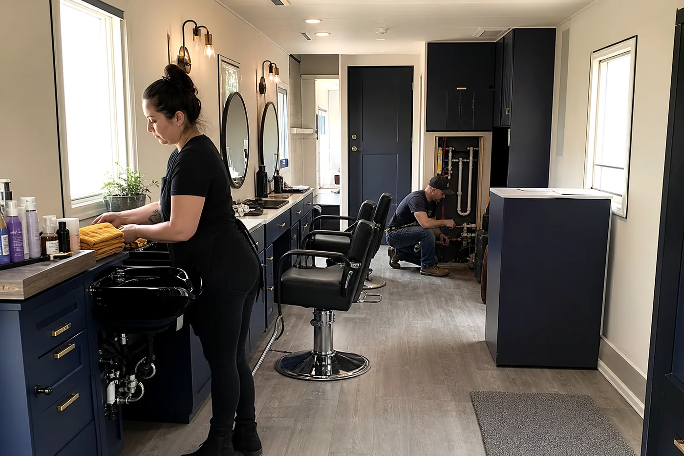 Mobile Salon & Spa Offices